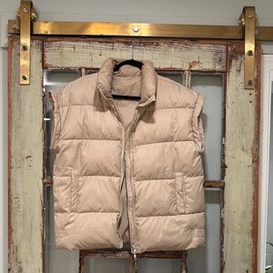 Amazon Tan Puffer Vest